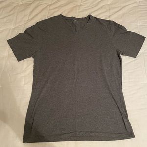 Kit and Ace V-Neck Shirt with Cuffed Arms
